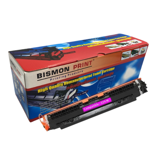 ตลับหมึกเทียบเท่า Toner Cartridge Compatible Canon 329 Magenta, CRG329 Remanufactured